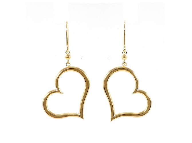 Autre Marque Orecchini a goccia in oro giallo 18K D'oro