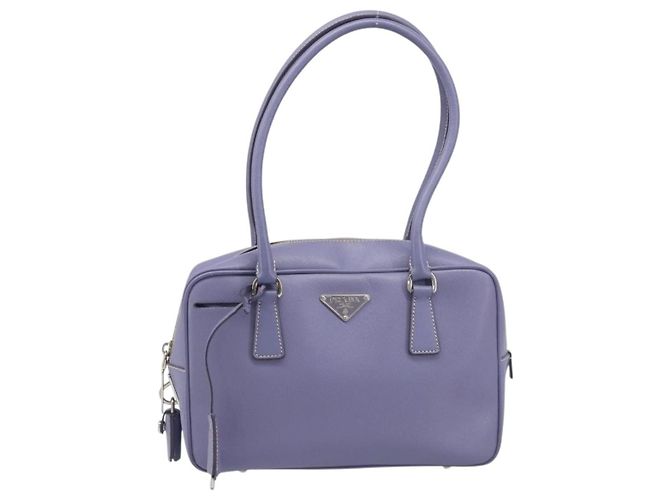 Prada Bauletto Saffiano Small Roxo