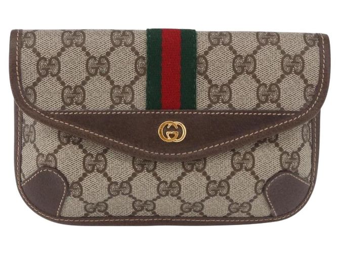 Gucci linea Sherry Canvas Beige