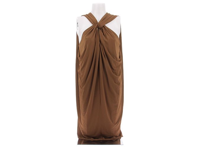 Vanessa Bruno Vestido sem mangas castanho Marrom