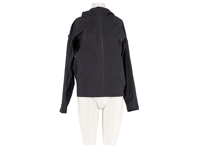 Uniqlo Cropped Jacke Schwarz