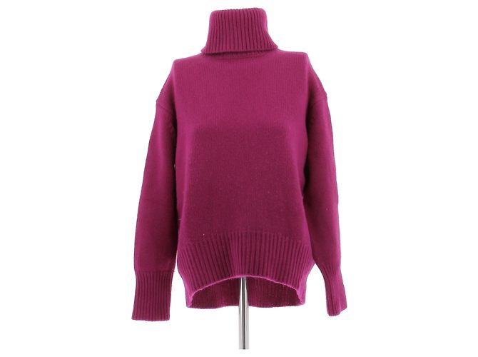 Autre Marque Lila Kaschmir-Rollkragenpullover