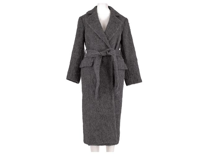 Autre Marque ALMADA LABEL Wollmantel Grau XS
