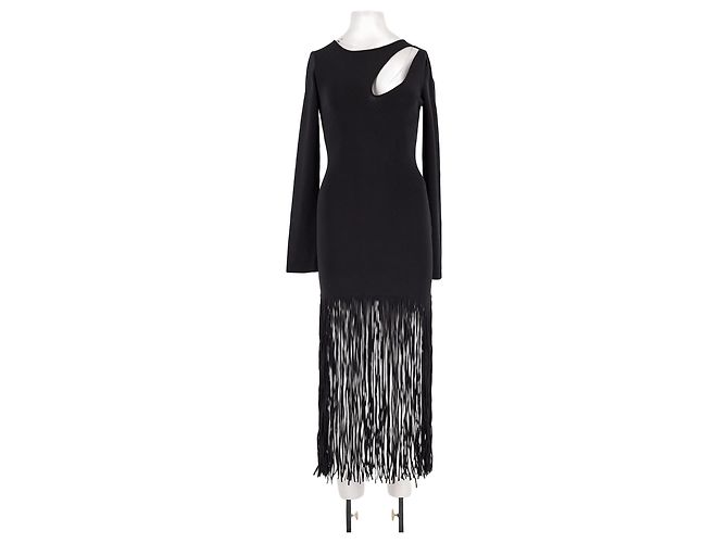 Autre Marque ANCOSTI Midikleid Schwarz