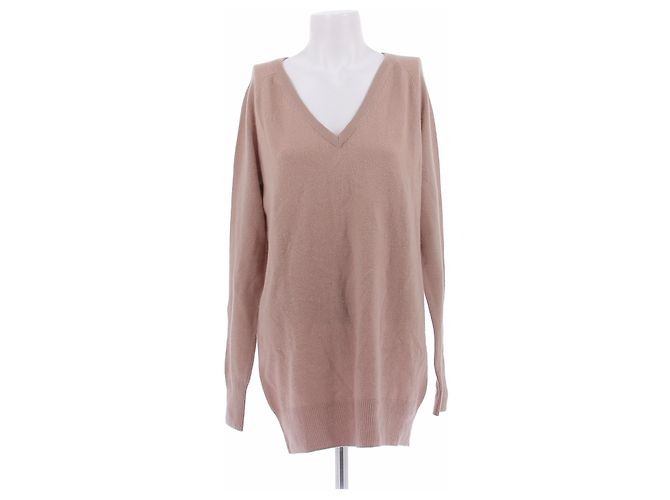 Equipment Brauner Kaschmirpullover