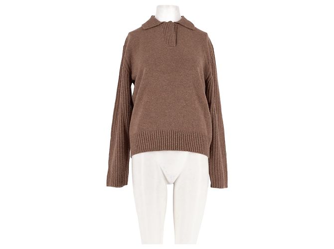 Autre Marque ALIGNE Wollpullover braun