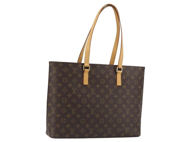 LOUIS VUITTON Monogram Luco Tote Bag M51155 LV