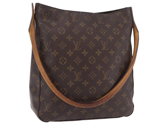 LOUIS VUITTON Monogram Looping GM Shoulder Bag M51145 LV