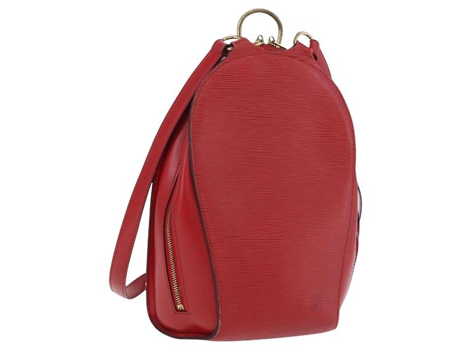 LOUIS VUITTON Epi Mabillon Backpack Castilian Red M52237 LV