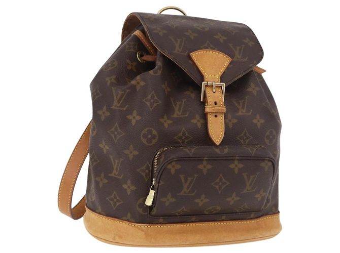 LOUIS VUITTON Monogram Montsouris MM Backpack M51136 LV