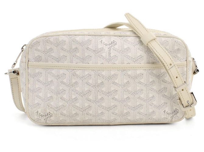 Bolso bandolera Goyard Cup Vert PM Blanco