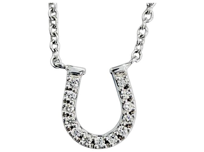 Tiffany & Co Colar Tiffany Metro Horseshoe Diamond Dourado