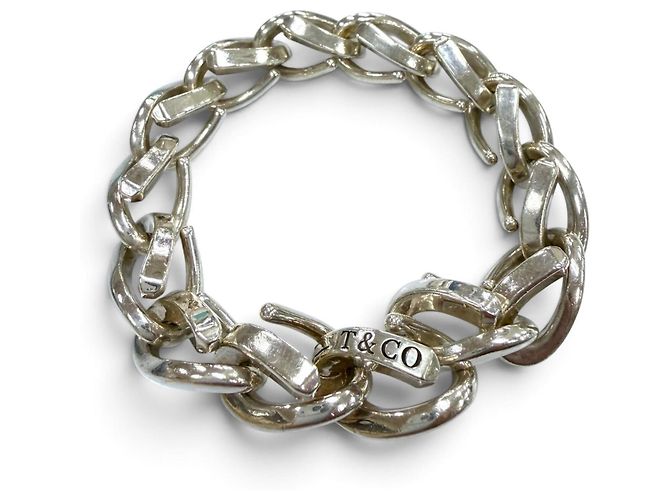 Tiffany & Co. Silberarmband mit Anhängern