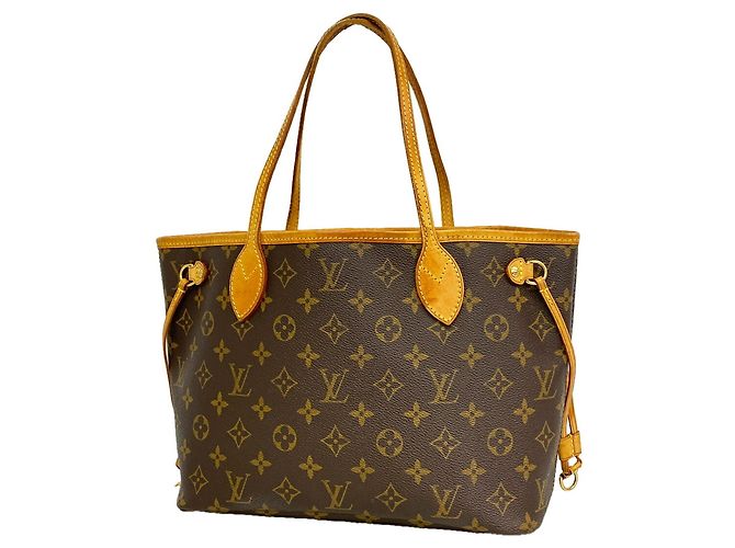 Louis Vuitton Monogram Neverfull PM Tote Bag Braun