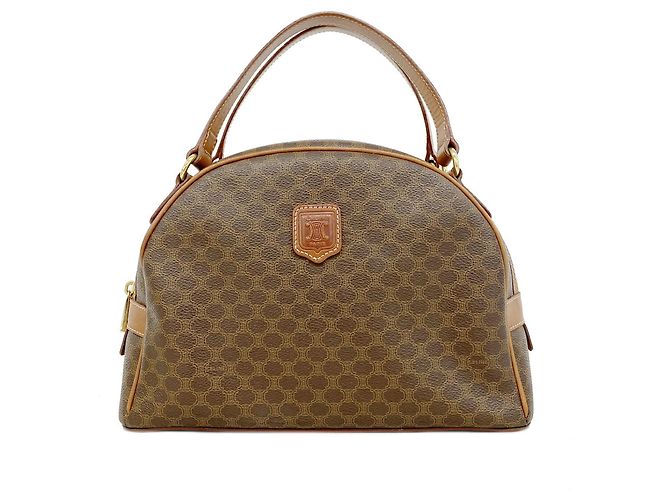 Céline Borsa Celine Macadam Brown Marrone