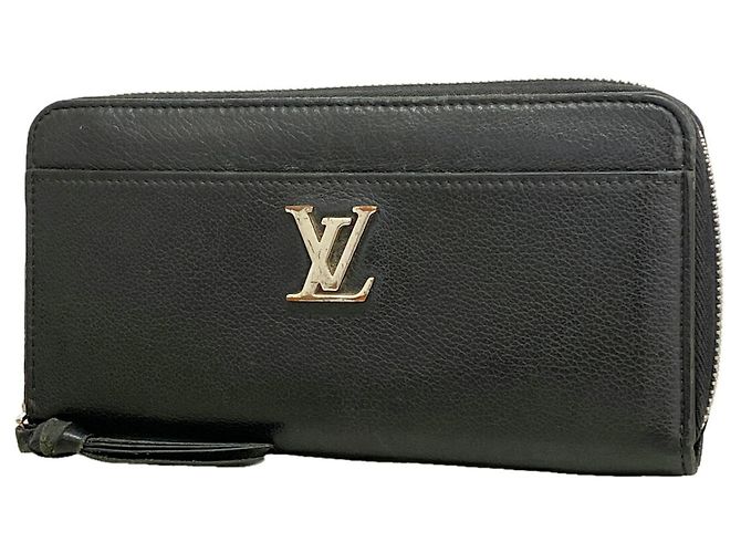 Portafoglio Lungo Louis Vuitton Zippy Lockme M62622 Noir Nero