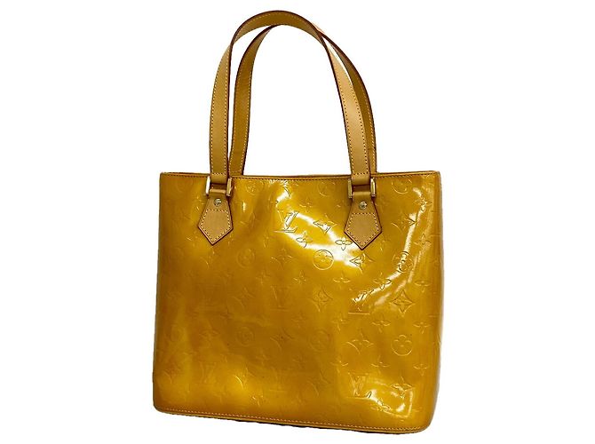 Borsa Tote Louis Vuitton Vernis Houston Beige