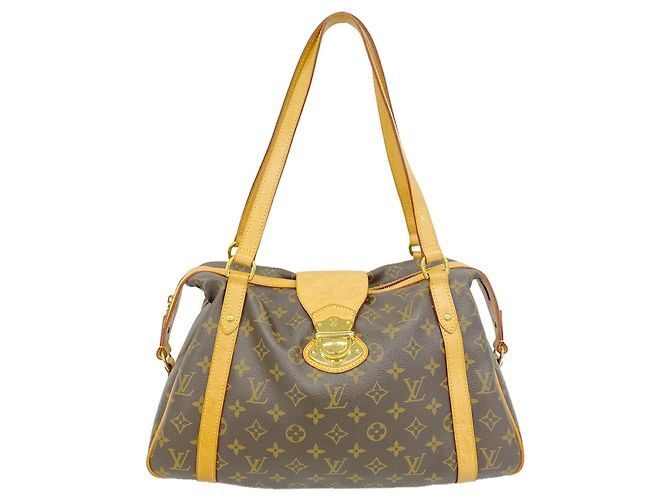 Borsa a tracolla Louis Vuitton Monogram Streza PM Marrone