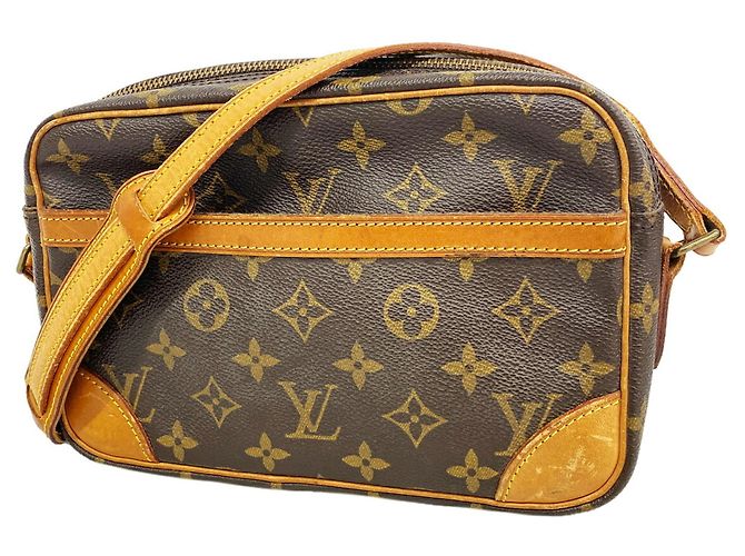 Sac à épaule Louis Vuitton Monogram Trocadero 24 Marron