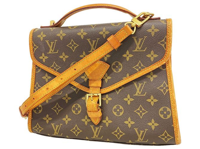 Louis Vuitton Monogram Bel Air Handtasche Braun