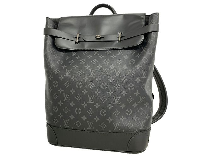 Sac à dos Steamer Monogram Eclipse Louis Vuitton Noir