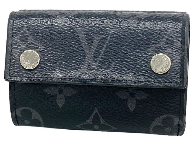 Louis Vuitton Tri-fold Wallet Black
