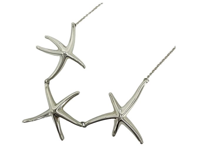 Collana a stella marina da donna Tiffany & Co. Argento Bianco