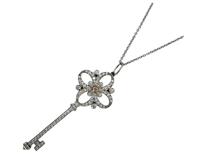 Collar Llave Victoria Tiffany & Co. Rosa Blanco Amarillo