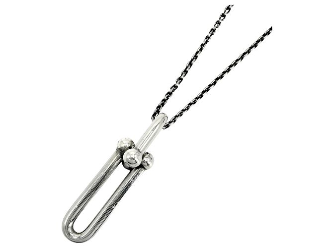 Collar de plata Tiffany & Co. Blanco