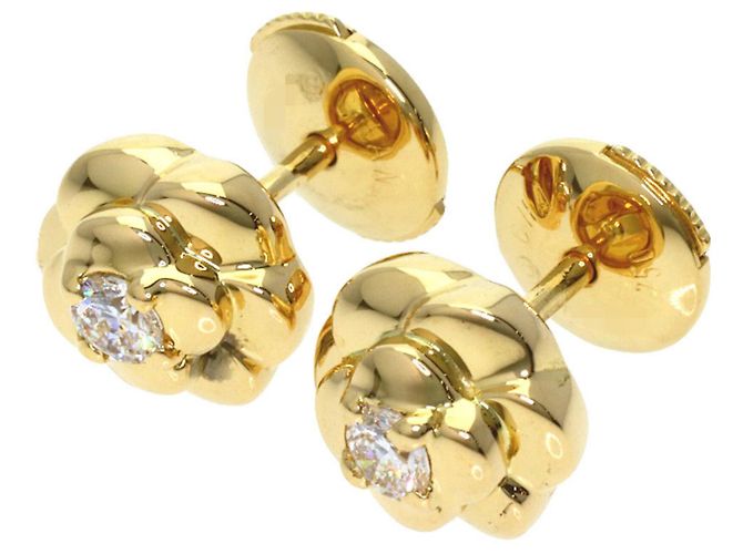 Pendientes Chanel Camélia Diamantes
