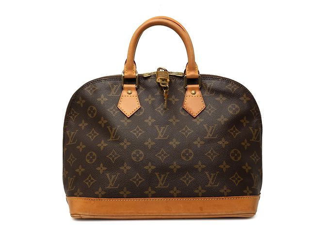 Louis Vuitton Brown Monogram Alma PM Marrom