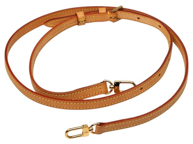 Louis Vuitton Beige Vachetta Leather Strap