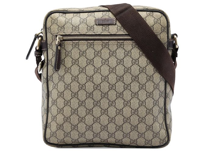 Borsa a tracolla Gucci Beige GG Supreme