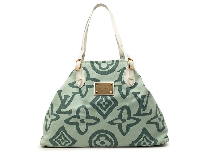 Louis Vuitton Green Monogram Tahitienne Cabas GM Verde
