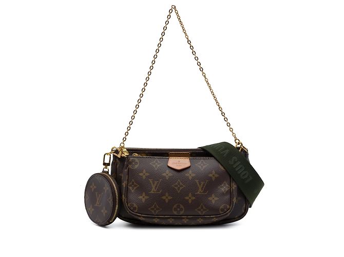 Louis Vuitton Brown Monogram Multi Pochette Accessoires Marrom