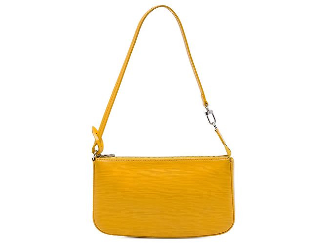 Louis Vuitton Yellow Epi Pochette Accessoires Jaune