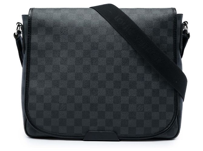 Louis Vuitton Black Damier Graphite Renzo Nero
