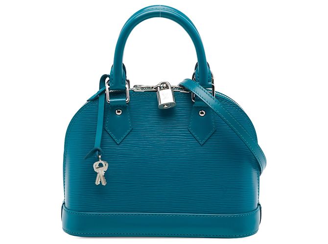 Louis Vuitton Blue Epi Alma BB Bleu