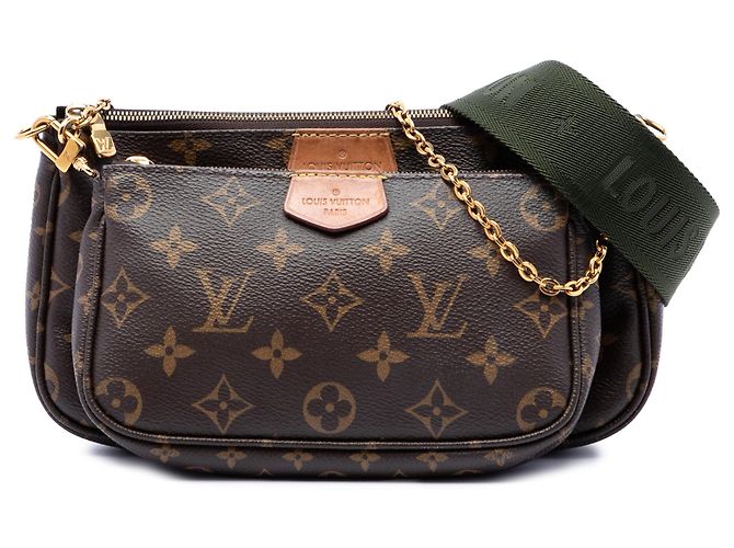 Louis Vuitton Brown Monogram Multi Pochette Accessoires Marrom