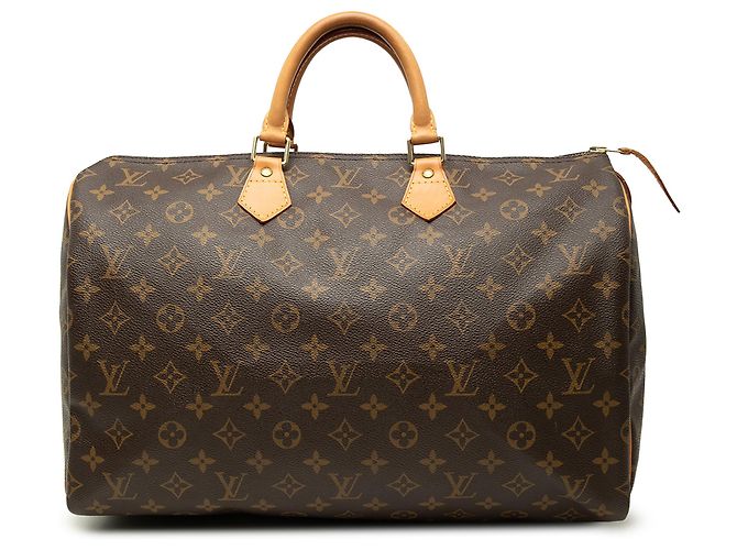 Louis Vuitton Brown Monogram Speedy 40