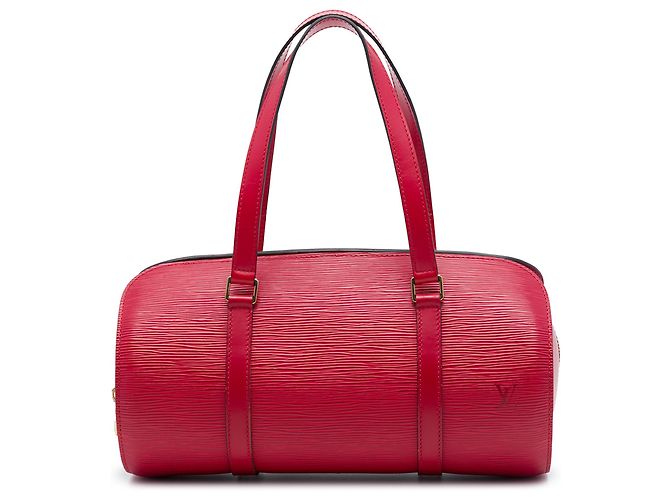 Louis Vuitton Red Epi Soufflot Rouge