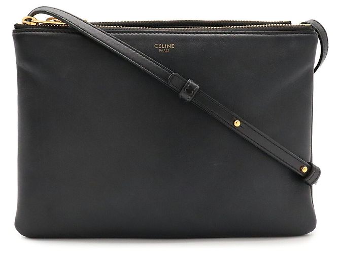 Céline Sac à épaule Celine Trio Noir