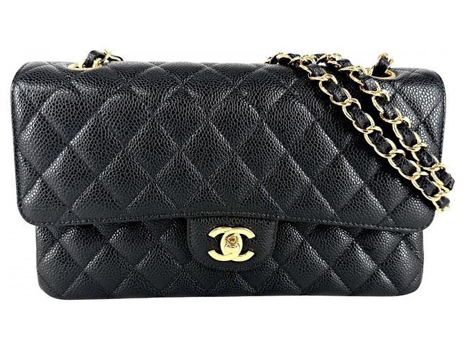 Borsa a tracolla Chanel Matelassé 25 Nero