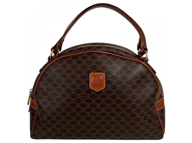 Céline Borsa a tracolla Celine Macadam Marrone