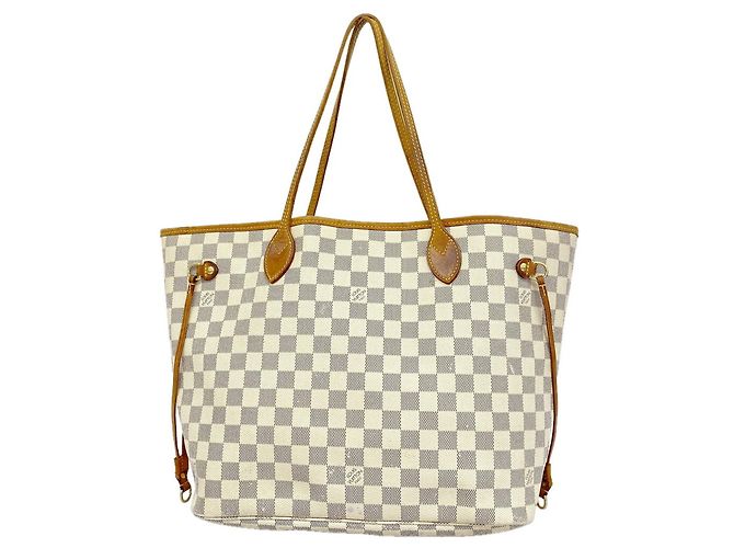 Sac cabas Louis Vuitton Damier Neverfull MM Damier ebène