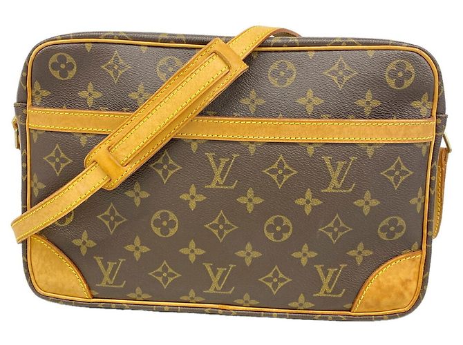Louis Vuitton Monogram Trocadero 30 Schultertasche Braun