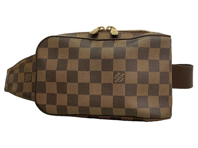 Borsa a tracolla Louis Vuitton Damier Geronimos Damier ebene