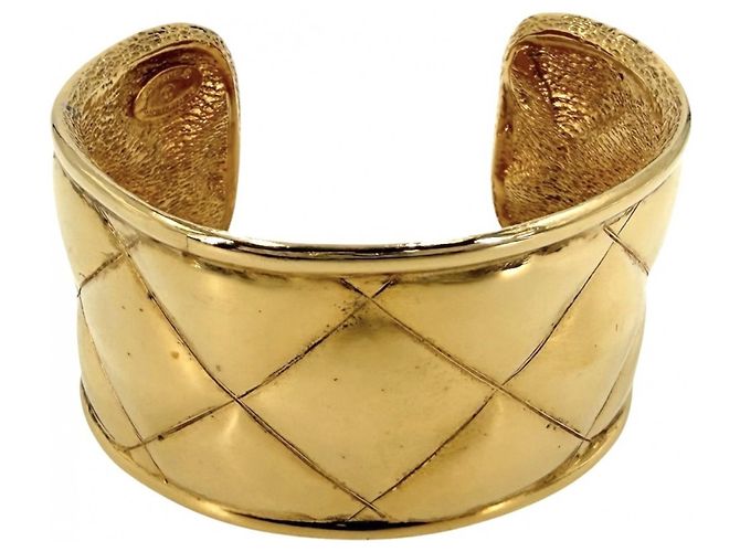 Bracciale Rigido Chanel Vintage Oro D'oro