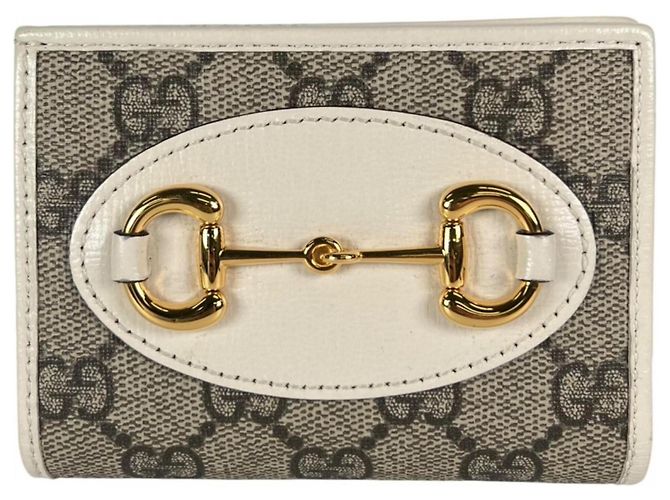 Gucci Brown GG Canvas Bi-Fold Wallet