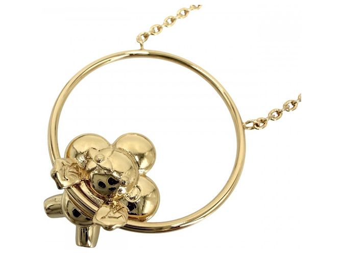 Colar com pingente Louis Vuitton Vivienne Dourado